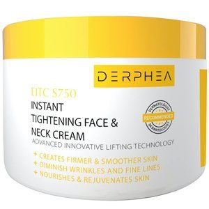 DERPHEA Neck Cream, Face & Neck Tightening Cream, Skin Tightening Cream